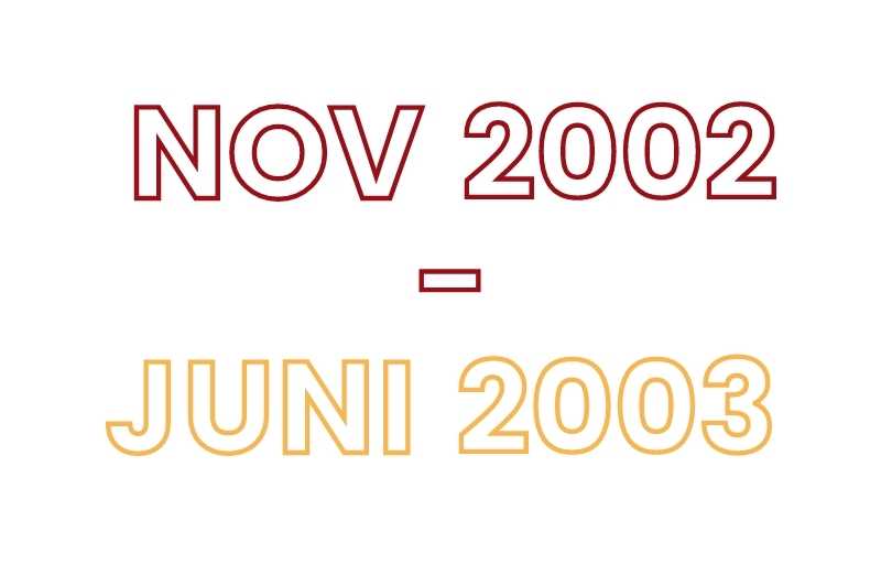 November 2002-Juni 2003